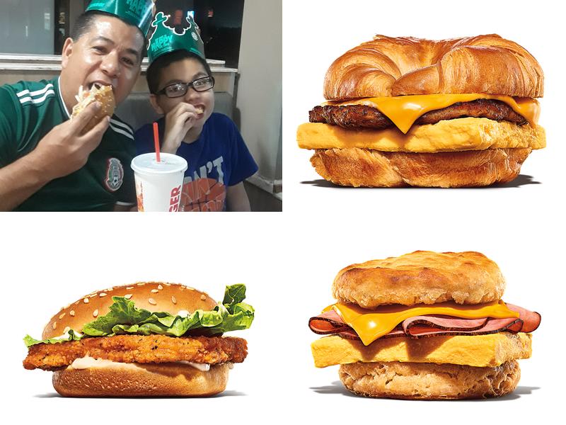 Burger King Menu