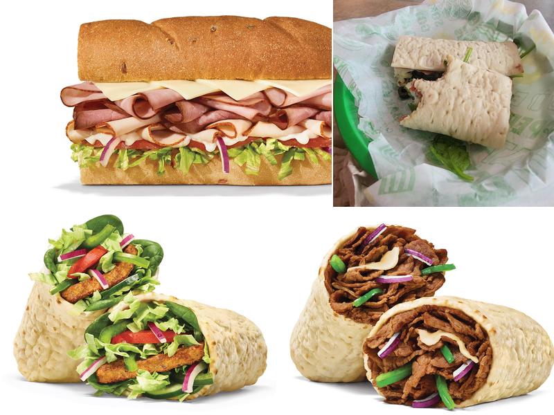 Subway Menu