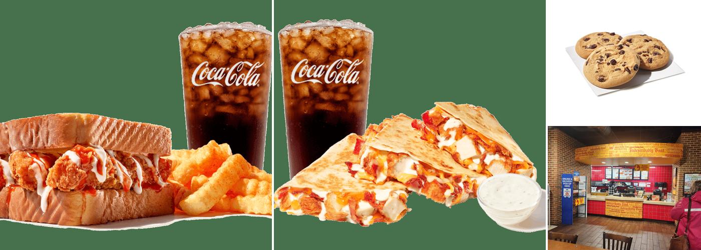 Zaxby's Chicken Fingers & Buffalo Wings Menu