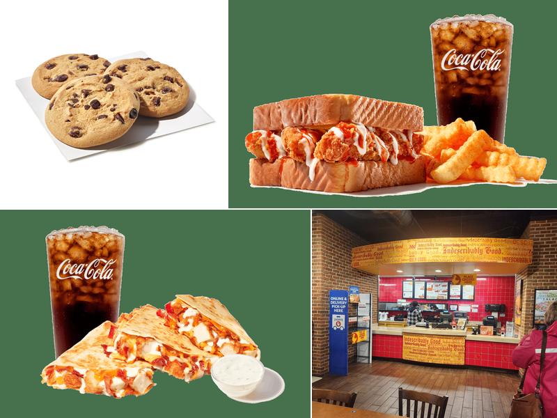 Zaxby's Chicken Fingers & Buffalo Wings Menu