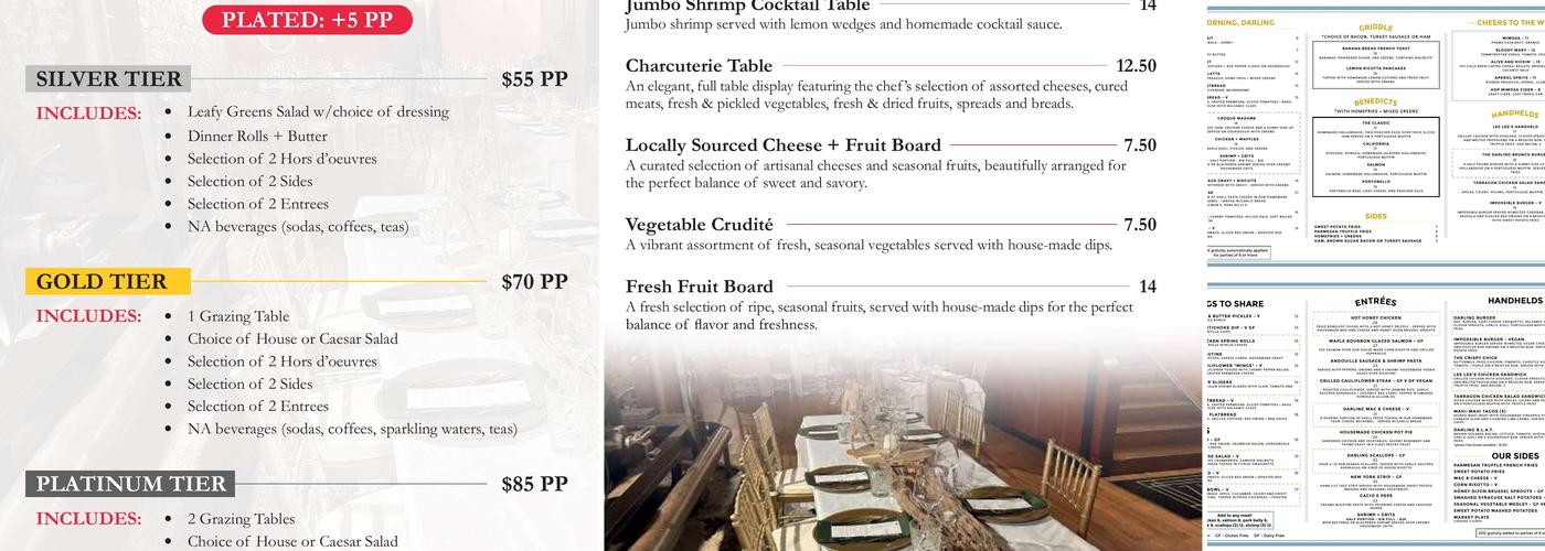 Clementine Menu