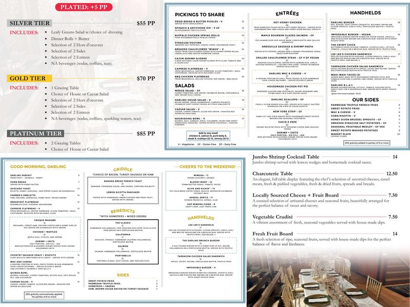 Clementine Menu