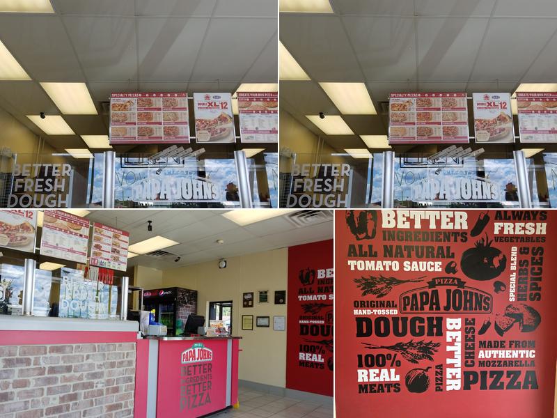 Papa Johns Pizza Menu