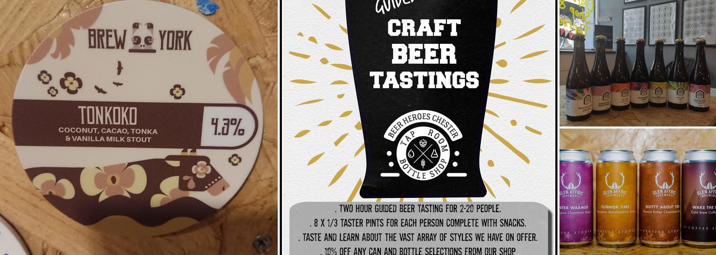 Beer Heroes Chester Menu