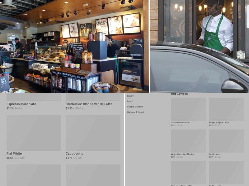 Starbucks Menu