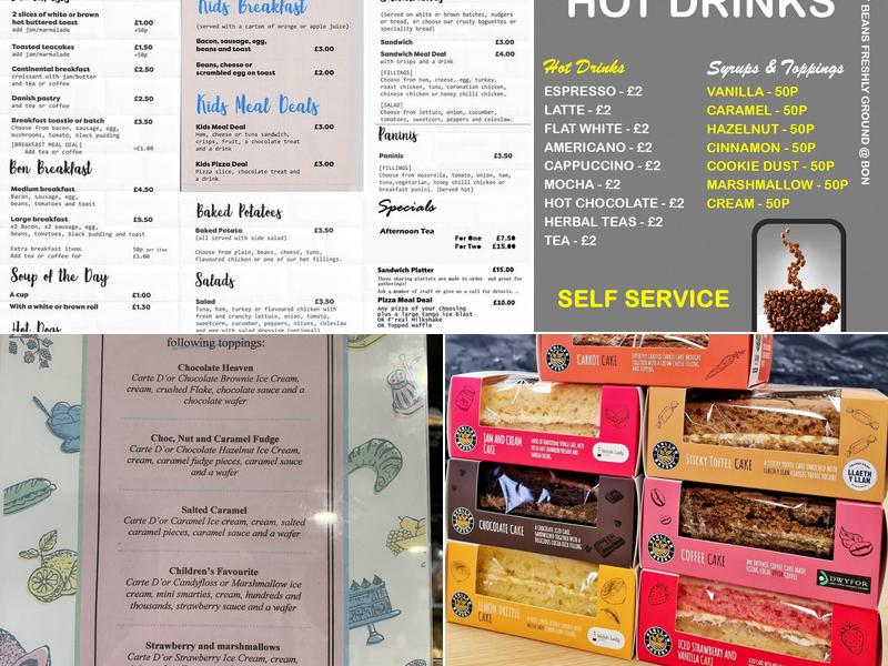 Bon Bakery Oxton Menu