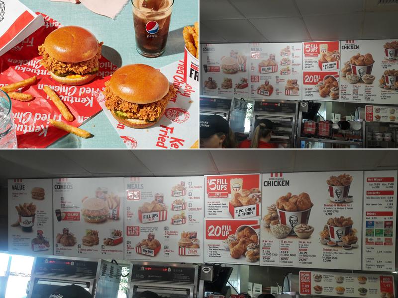 KFC Menu
