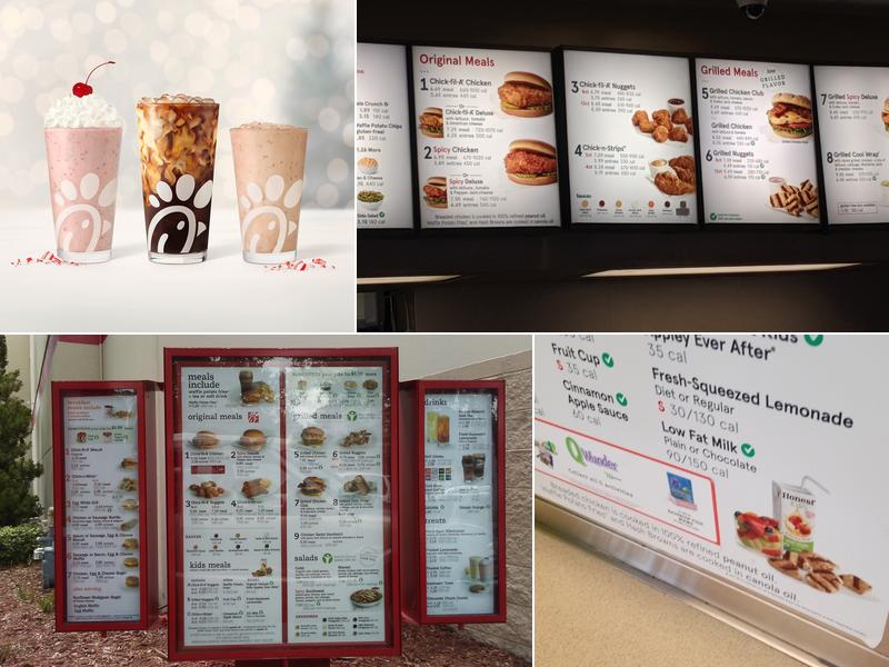 Chick-fil-A Menu