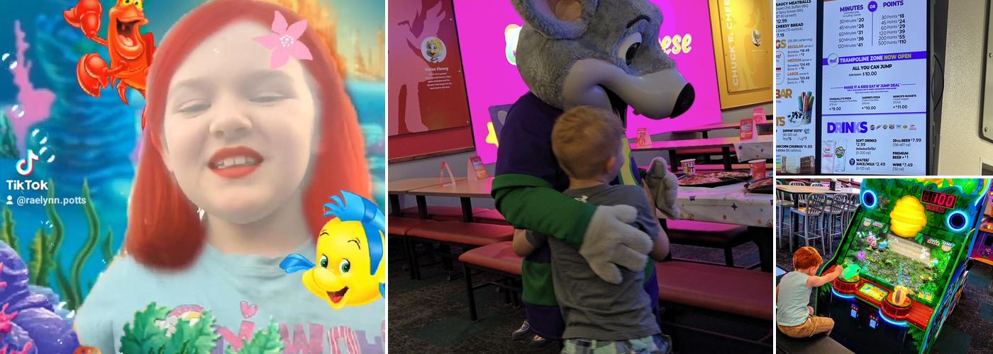 Chuck E. Cheese Menu