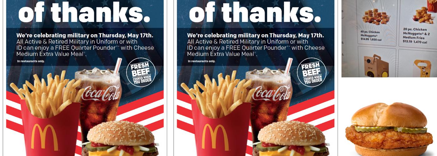 McDonald's Menu