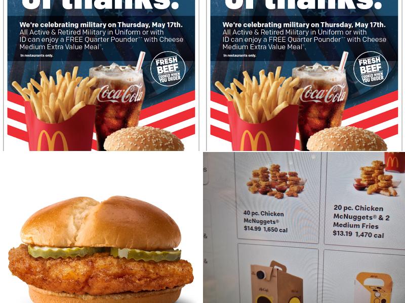 McDonald's Menu