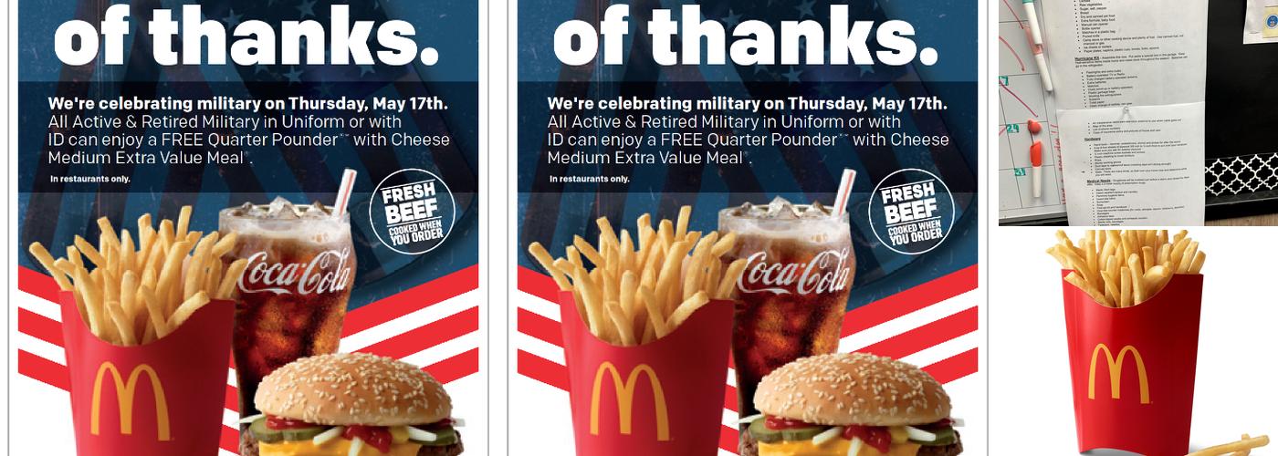 McDonald's Menu