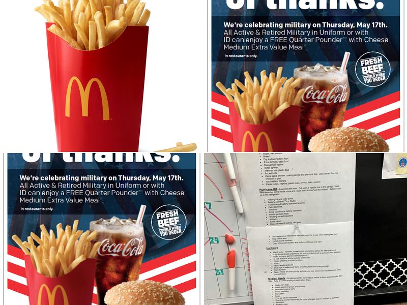 McDonald's Menu