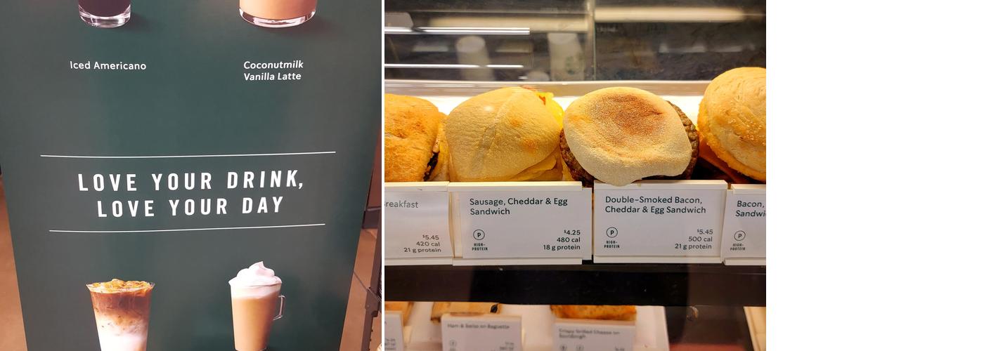 Starbucks Menu