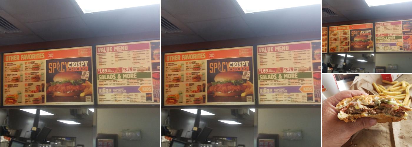 Burger King Menu