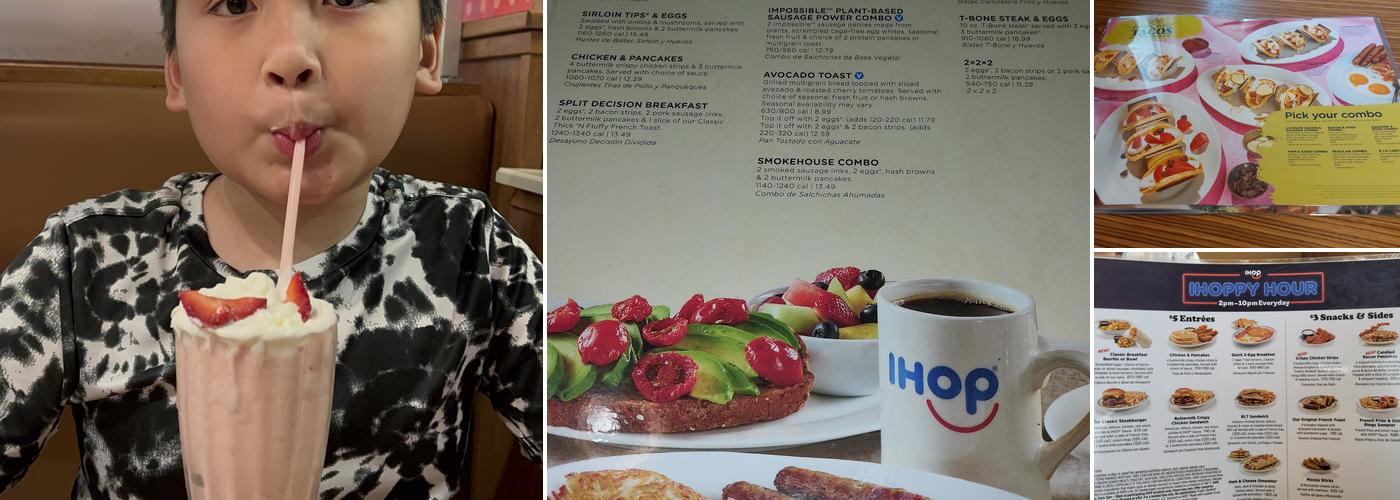 IHOP Menu