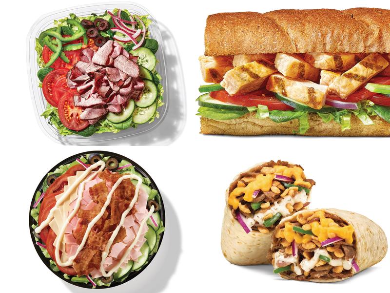 Subway Menu