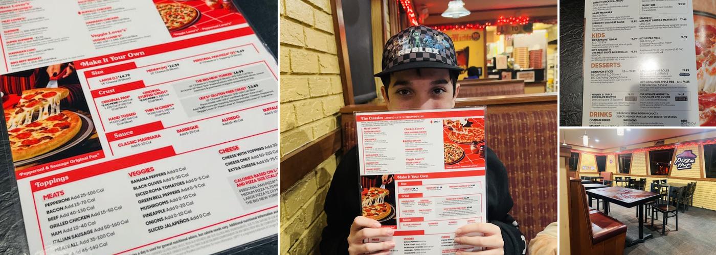 Pizza Hut Menu