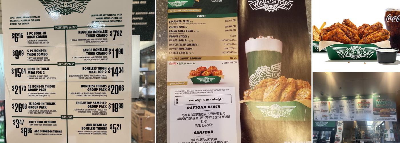 Wingstop Menu