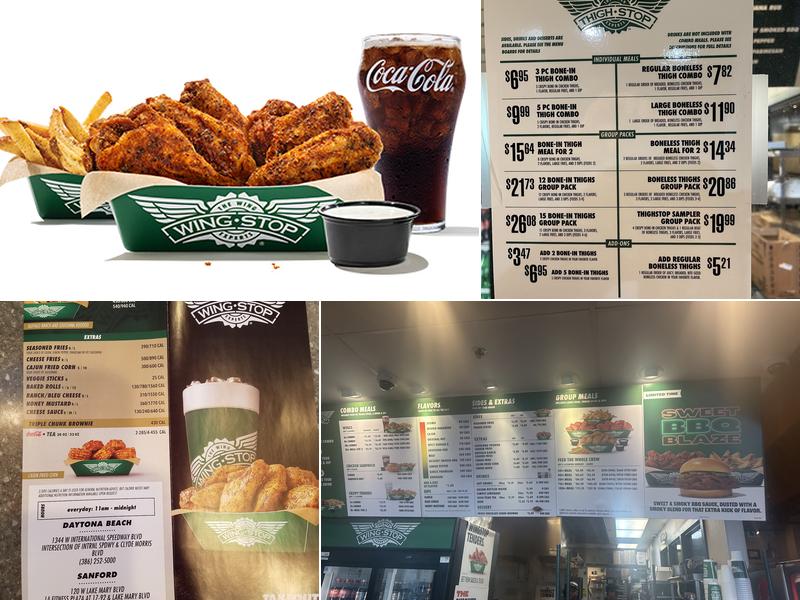 Wingstop Menu