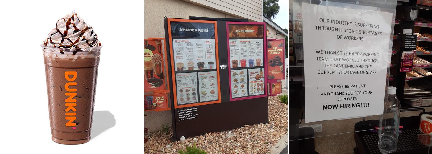 Dunkin' Menu