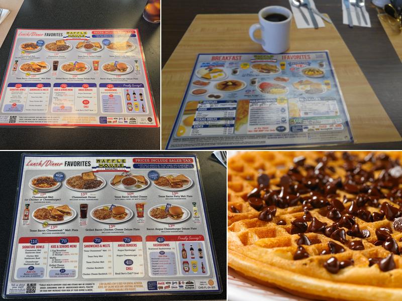 Waffle House Menu