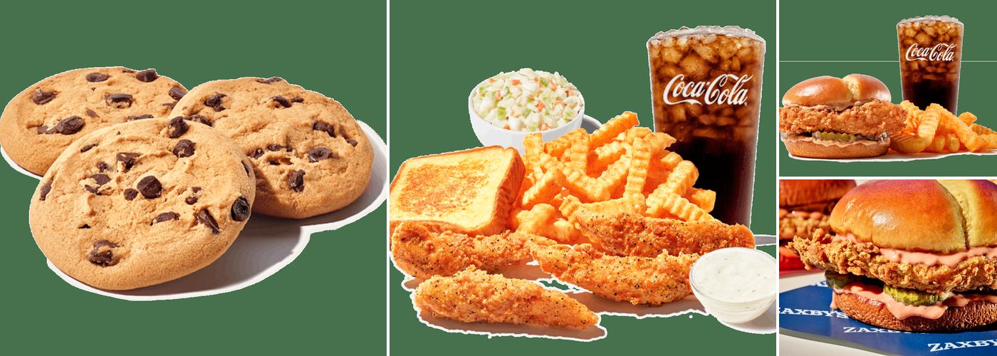 Zaxby's Chicken Fingers & Buffalo Wings Menu