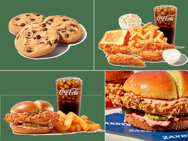 Zaxby's Chicken Fingers & Buffalo Wings Menu