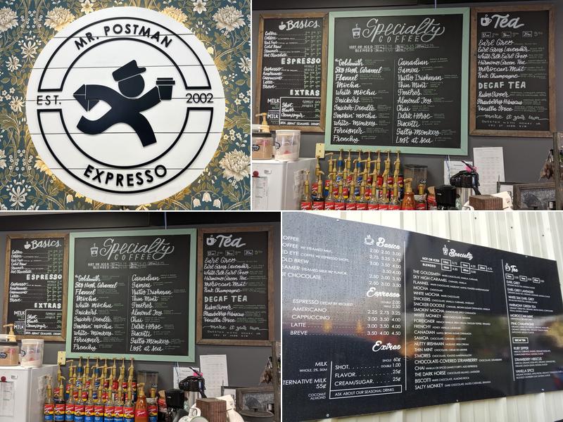 Mr. Postman Expresso Menu