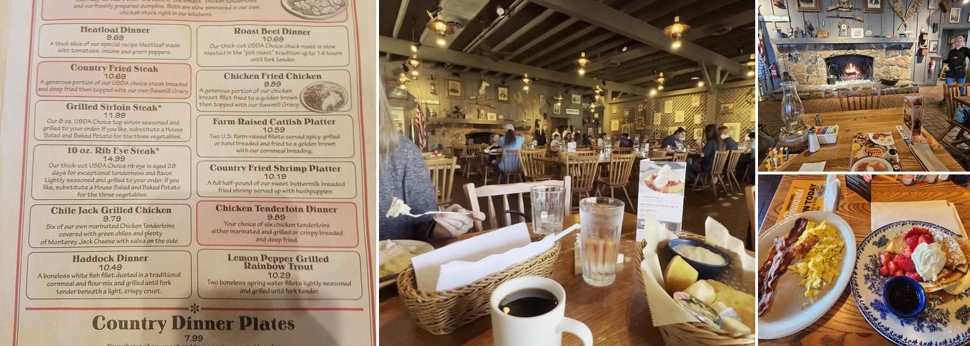 Cracker Barrel Old Country Store Menu