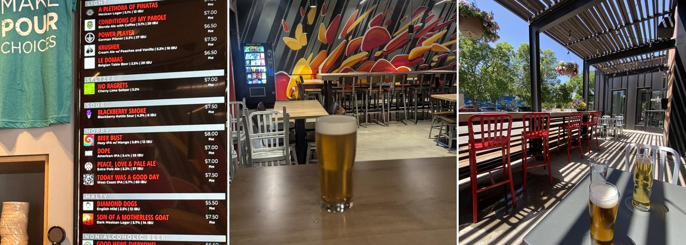 The Empourium Brewing Company Menu