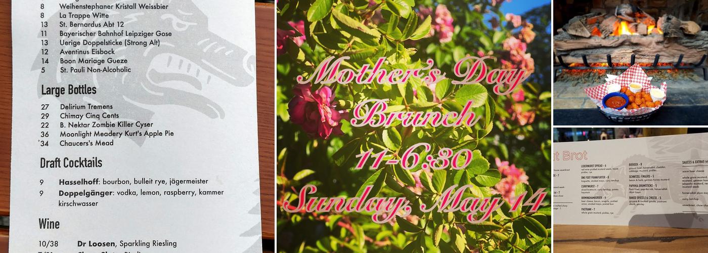 Carrigan's Beer Garden Menu