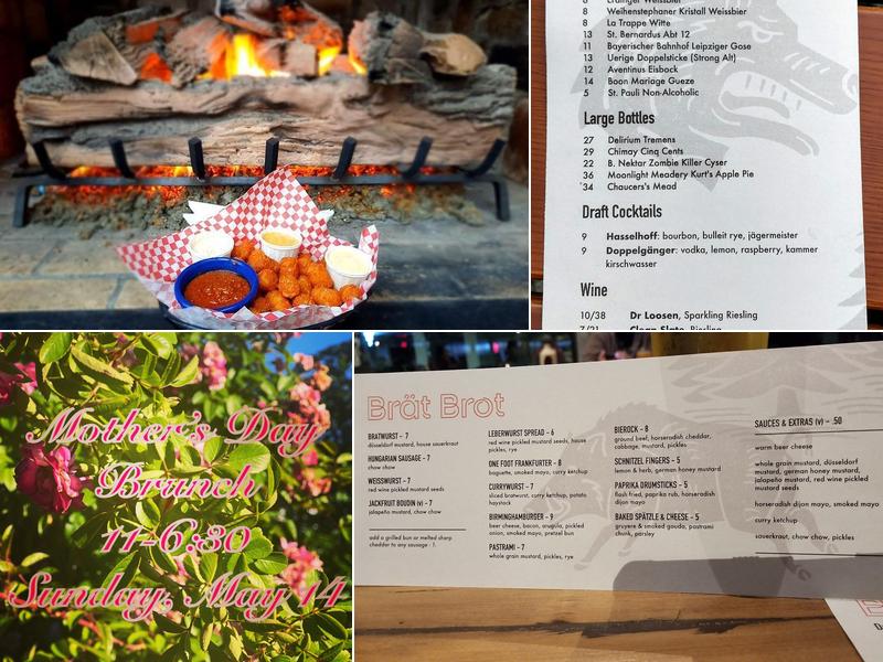 Carrigan's Beer Garden Menu