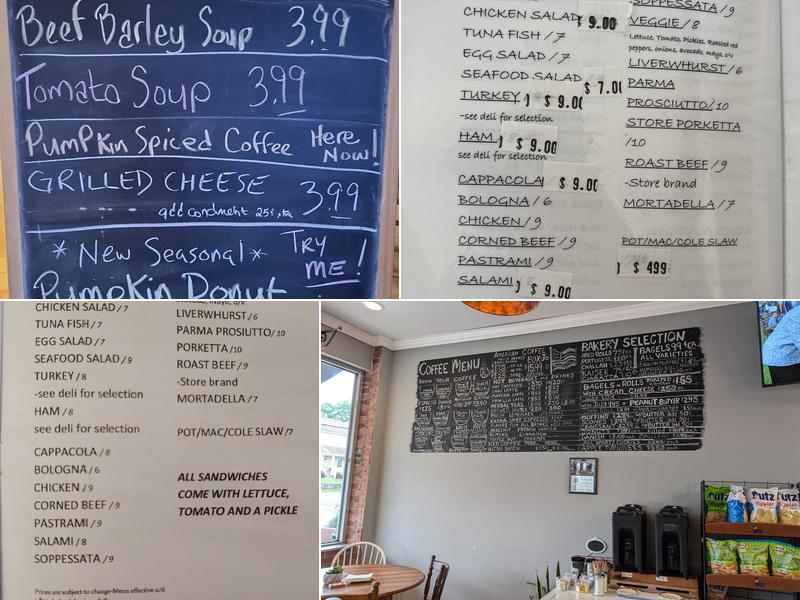 Crown Cafe Menu