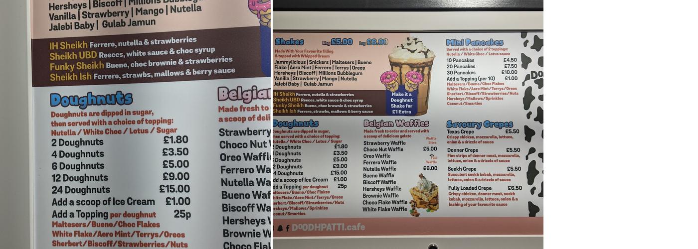 Tea-Riffic Menu