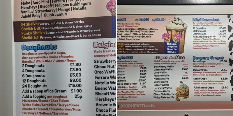 Tea-Riffic Menu