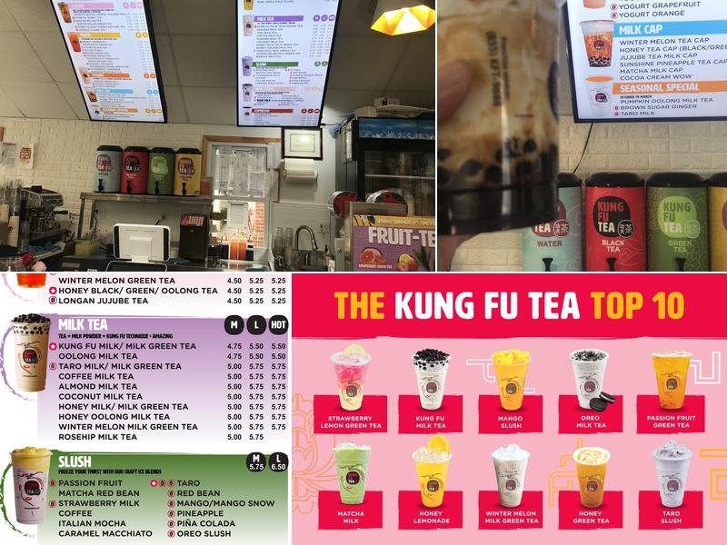 Kung Fu Tea Menu