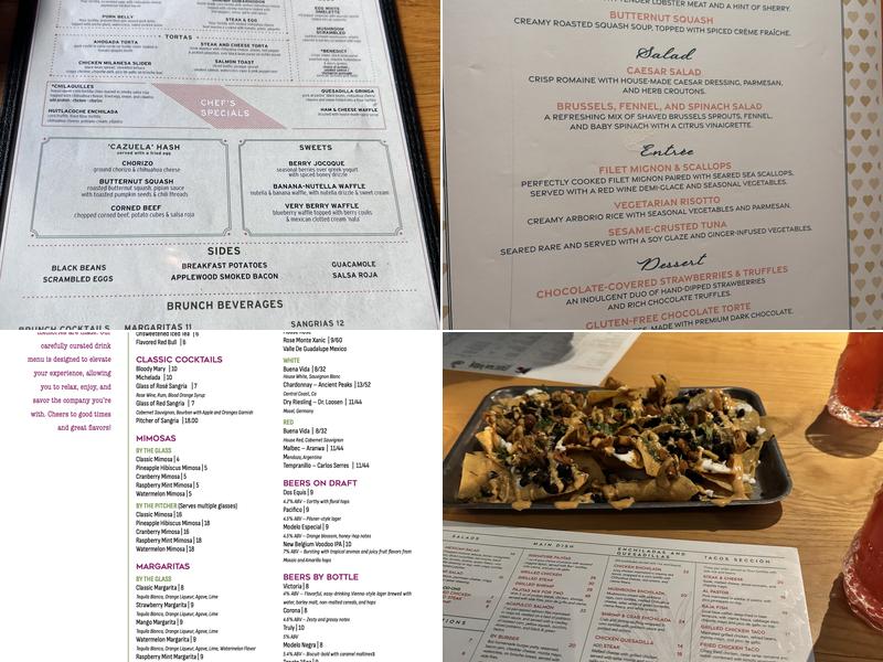 Buena Vida Gastrolounge Menu