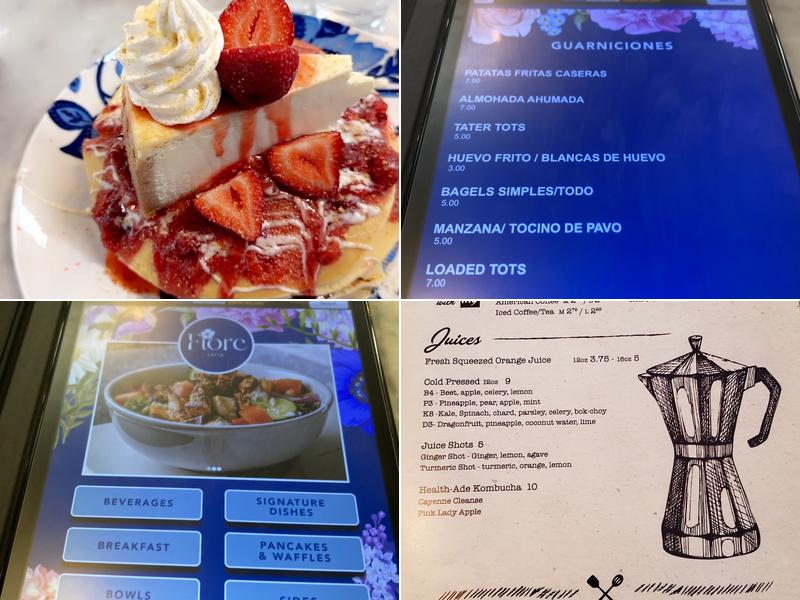 Fiore Caffe Miami Menu