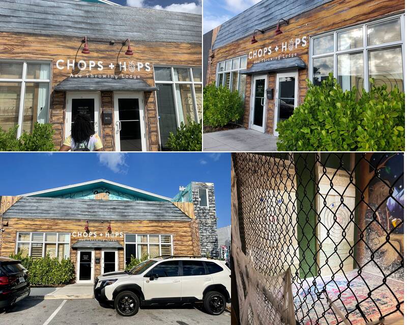 Chops + Hops | Axe Throwing Lodge