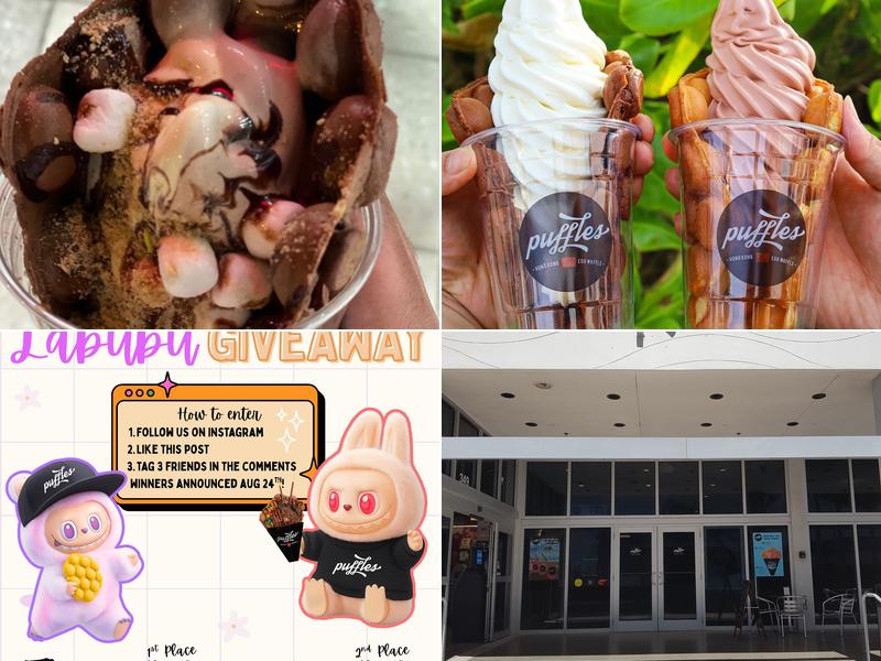 Puffles - Waffles & Ice Cream & Boba (Hollywood Beach) 349 Johnson St, Hollywood