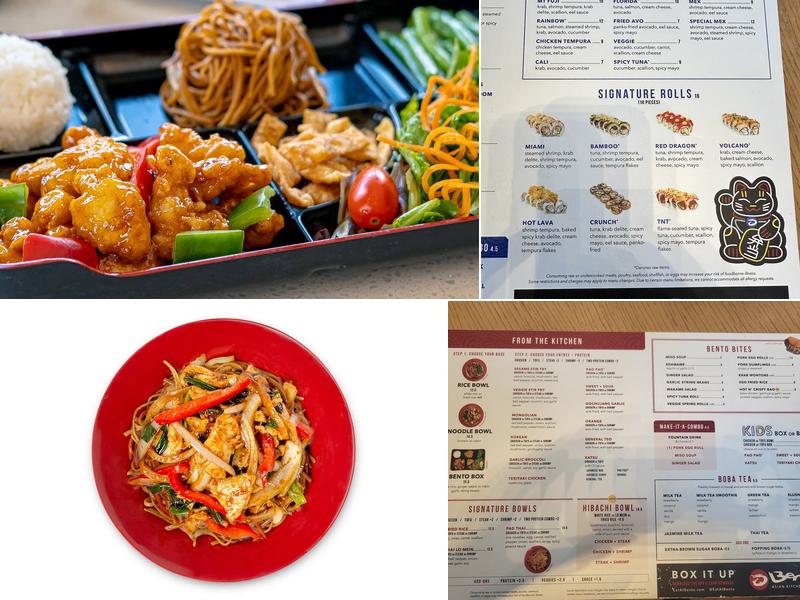 BENTO Kissimmee Menu