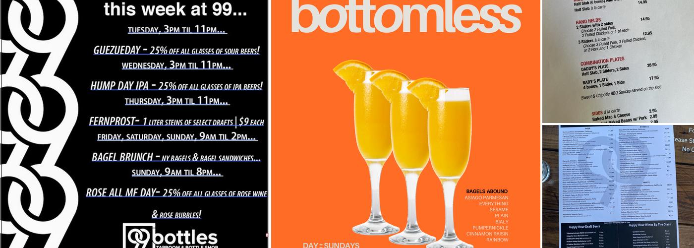 99 Bottles | Craft Beer Bar • Wine Bar Menu