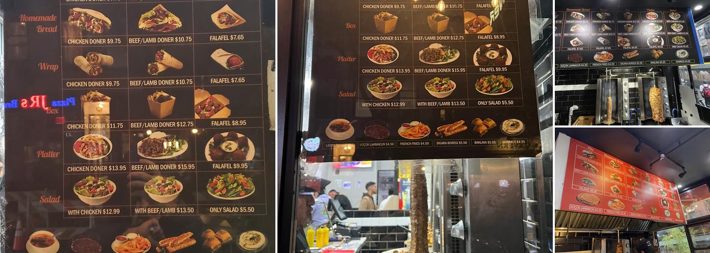 Berlin Döner Menu