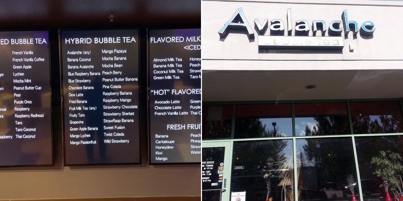 Avalanche Bubble Tea