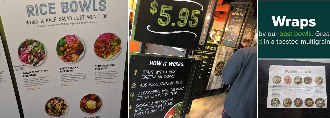 CoreLife Eatery Menu