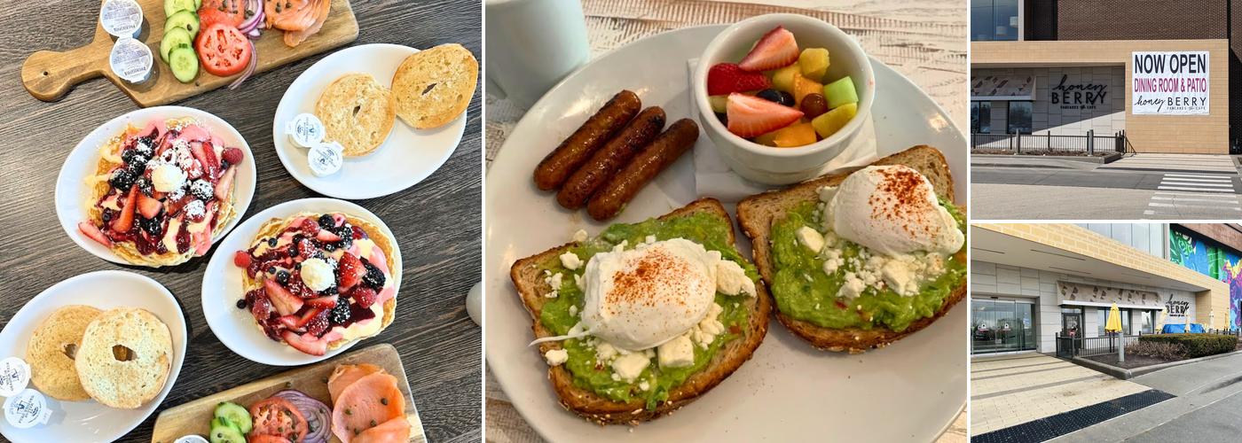 Honey Berry Pancakes and Cafe