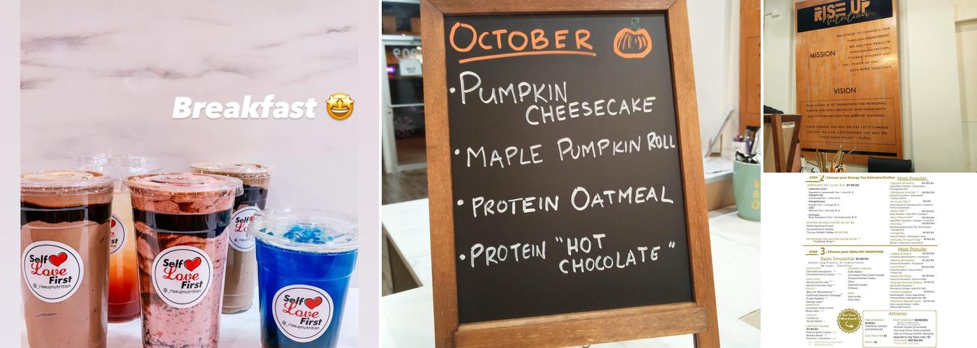 Rise Up Nutrition Menu