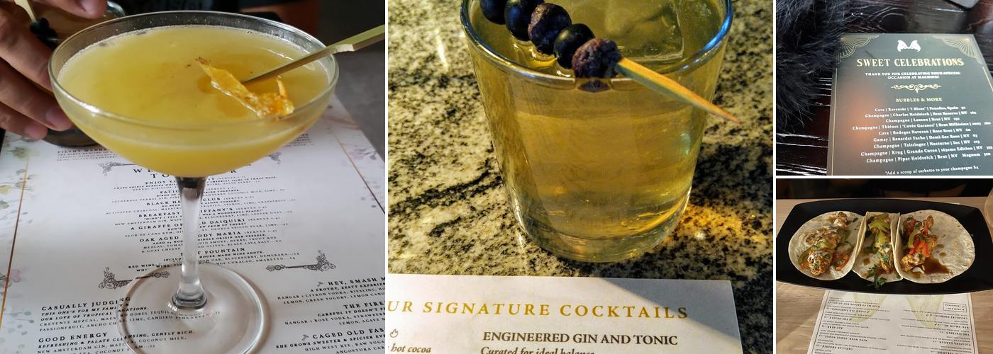 Machine - Cocktail Bar Menu