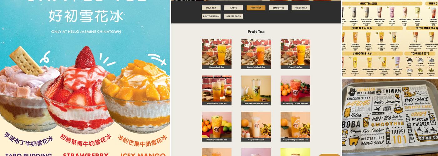 Hello Jasmine Menu